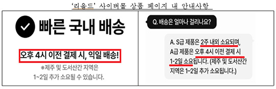 '유앤아이폰' 사이버몰 상품 광고 화면./공정거래위원회