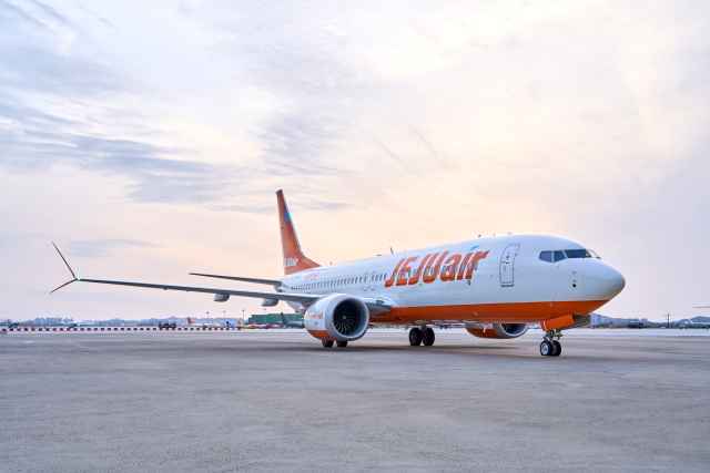 제주항공 B737-8 항공기. /제주항공