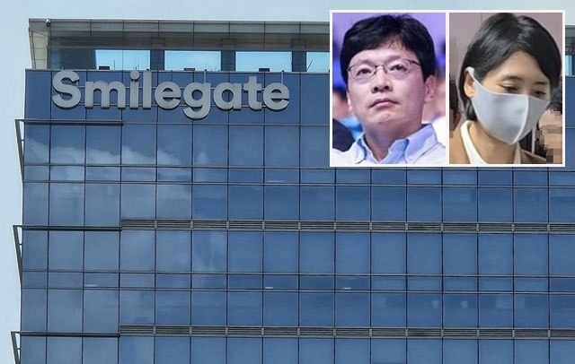 지난 27일 서울가정법원에서 열린 권혁빈 스마일게이트 창업주 겸 CVO(사진 상단 좌측)와 아내 이 씨의 이혼소송에서 권 CVO 측이 추가 변론기일을 요청하며 대응 의지를 드러넀다. /더팩트 DB·뉴시스