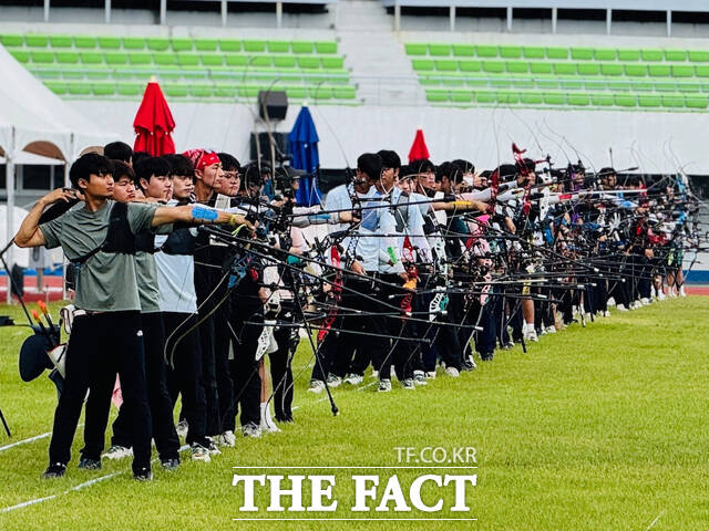 지난해 진행된 제28회 한국대학양궁선수권대회 모습. /익산시
