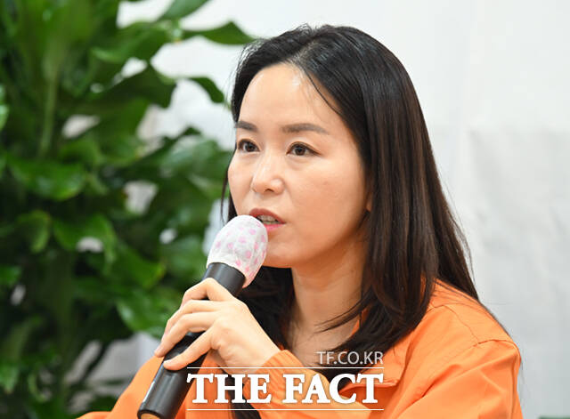 이준석 개혁신당 대표가 28일 경기 남양주시 박윤옥 시의원 후보 선거사무소에서 열린 경기동부권 현장 중앙선거대책위원회의에 참석해 모두 발언하고 있다. /남양주=이새롬 기자