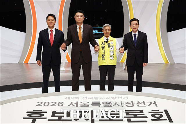 토론 준비하는 정원오 더불어민주당 서울시장 후보.
