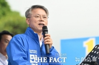  민형배, 29일 전남 순천대서 대학생들과 사전 투표 참여