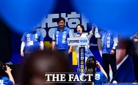  광주 찾아 지지호소하는 추미애 더불어민주당 경기도지사 후보 [포토]