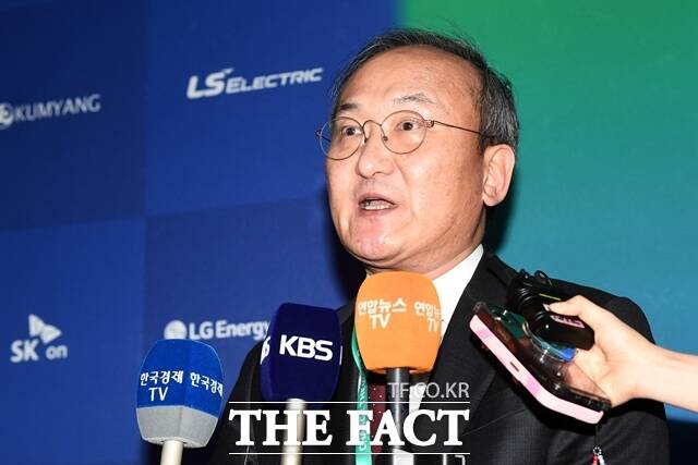 이석희 사장(사진)이 사임 의사를 밝히면서, SK온은 이용욱 사장 단독 대표 체제로 전환될 예정이다. /서예원 기자