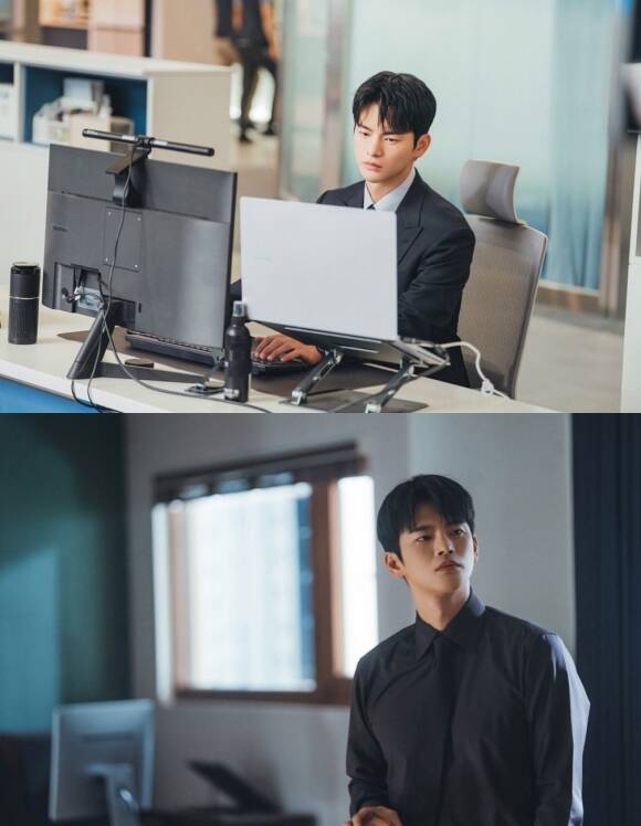 tvN '내일도 출근!' 제작진이 강시우 역을 맡은 서인국의 스틸을 공개했다. /tvN