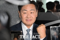  투표 인증하는 김관영 무소속 전북지사 후보 [포토]