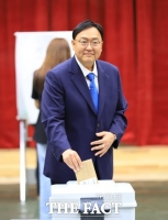  사전투표 마친 조상호 세종시장 후보 