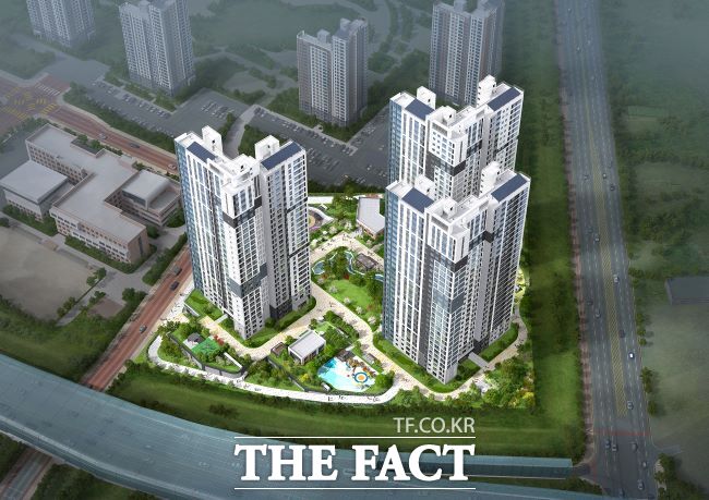 다산지금A3 임대주택 조감도. /GH
