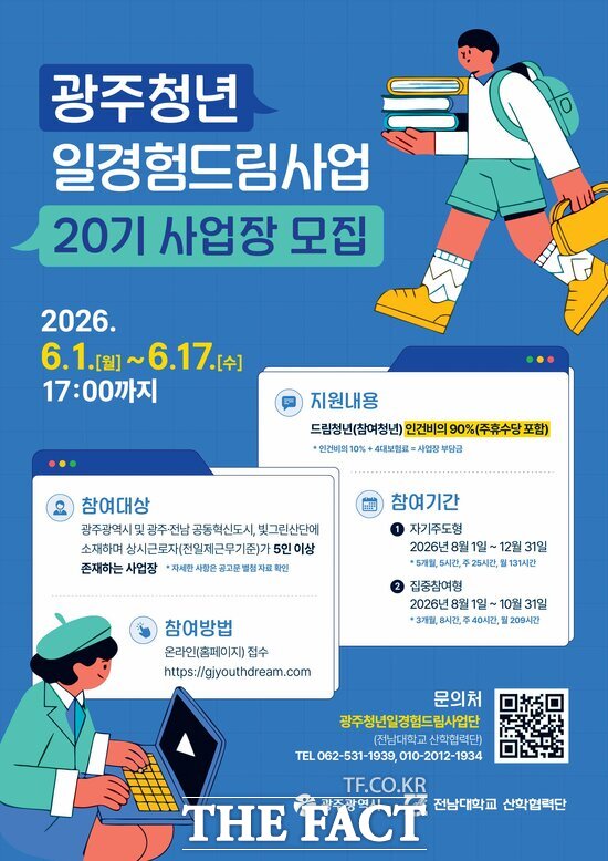 광주시가 청년 일자리 제공을 위한 사업장 공모에 나섰다. /광주시