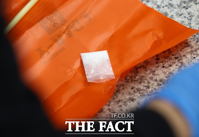 정부가 지난 1년간 범부처 차원의 마약 범죄 특별단속을 벌인 결과 마약류 사범 2만 3403명을 검거했다고 1일 밝혔다. 사진은 지난 4월 인천국제공항 1터미널 입국장에서 마약류인 코카인이 발견됐던 모습. /뉴시스