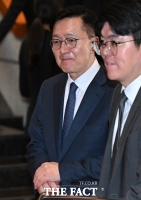  호암상 시상식 참석한 유홍림 서울대 총장 [포토]