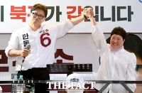 한동훈, 북구 주민과 함께 피날레 유세 [TF사진관]