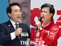  [속보] 충남지사 박수현 52.1% vs 김태흠 47.9%…방송3사 출구조사