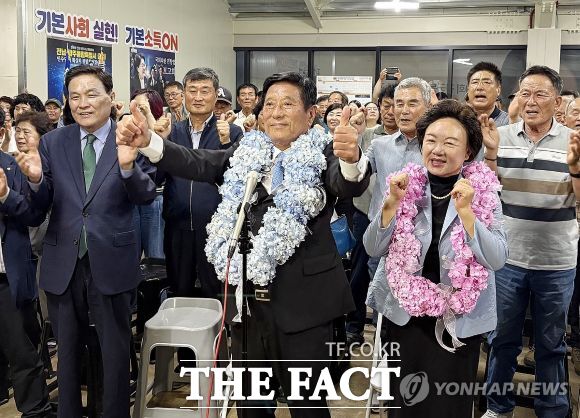 조상래 더불어민주당 후보가 6·3 지방선거에서 재선 도전에 성공했다. /조상래 선거사무소