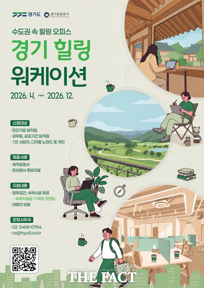 경기 힐링 워케이션 홍보물. /경기관광공사