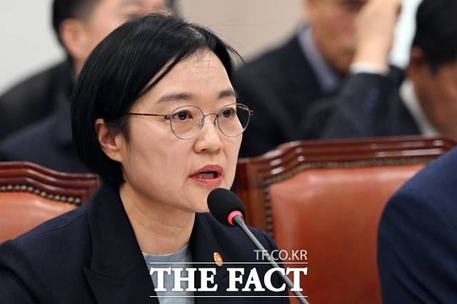 이재명 대통령은 7일 차기 국무총리 후보자로 한성숙 중소벤처기업부 장관을 지명했다. /남용희 기자