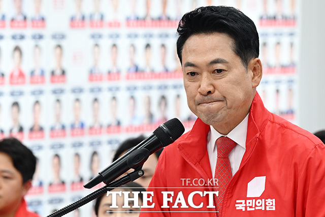 장동혁 국민의힘 대표가 8일 6·3 지방선거 투표용지 부족 사태와 관련해 재선거 필요성을 거듭 주장했다. /남용희 기자
