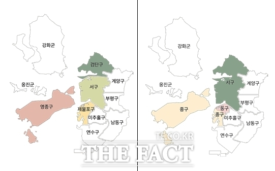 인천형 행정체제 개편안. /더팩트 DB