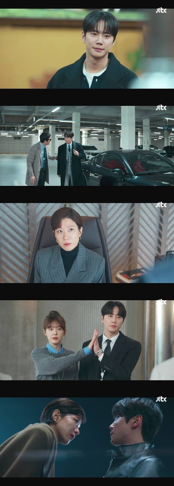 배우 이준영 주연의 JTBC 토일드라마 '신입사원 강회장'이 시청률 8.2%를 기록하며 다시 한번 자체 최고 수치를 경신했다. /JTBC 방송화면 캡처