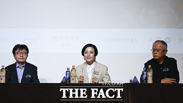 송승환 PMC프러덕션 예술총감독이 발언하고 있다.
