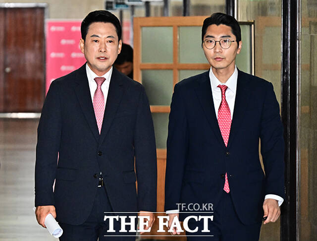 장동혁 국민의힘 대표가 9일 오전 서울 여의도 국회에서 열린 기자회견에 참석해 발언을 하고 있다. /국회=배정한 기자