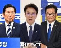 8월 전대 앞둔 민주당…정청래·김민석·송영길 당권 경쟁