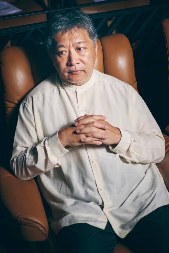 고레에다 히로카즈 감독은 영화 '상자 속의 양' 개봉 관련 인터뷰를 진행했다. /㈜미디어캐슬