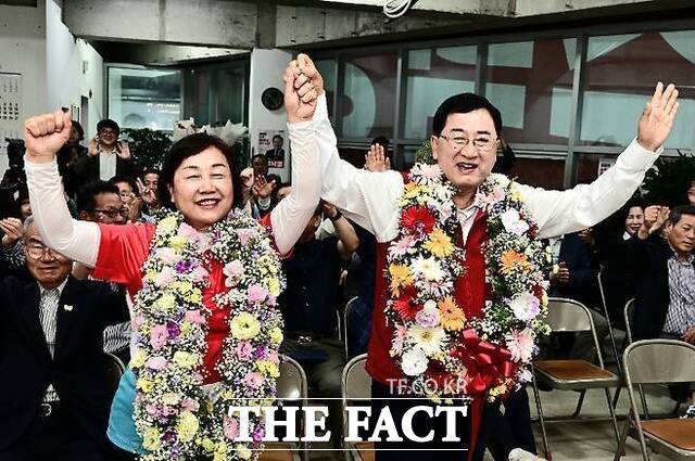 주낙영 경주시장이 경주 최초로 3선 연임 고지에 올랐다. /주낙영 캠프