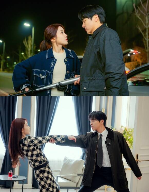 '오싹한 연애' 제작진이 배우 박은빈과 양세종의 만남이 담긴 스틸을 공개했다. /tvN