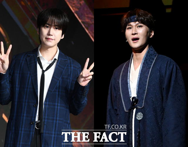 가수 겸 뮤지컬 배우 규현(왼쪽)과 뮤지컬 배우 박은태가 출연하는 '프랑켄슈타인 : 더 뮤지컬 콘서트'가 오는 8월 서울 장충체육관에서 공연된다. /더팩트 DB