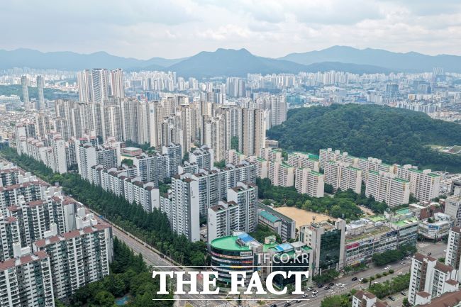 군포 산본신도시 전경. /군포시