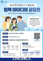  수원시, 청년친화도시 조성 위한 시민 아이디어 공모