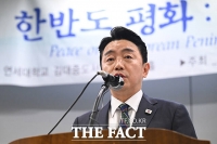  6·15 남북정상회담 26주년 기념식…이 대통령 축사 대독하는 강훈식 비서실장 [TF사진관]