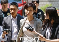  재산분할 파기환송 2차 조정 기일 출석하는 노소영 관장 [포토]