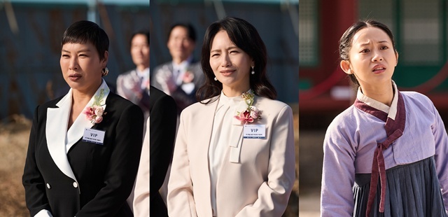 배우 정영주 백은혜 김계림(왼쪽부터)이 SBS 드라마 '멋진 신세계'에 힘을 보탰다. /SBS