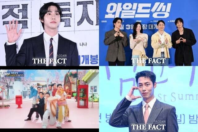 많은 배우들이 실제 음원을 발매하고 무대에 오르며 다양한 매력을 발산하고 있다. /더팩트DB, 티빙