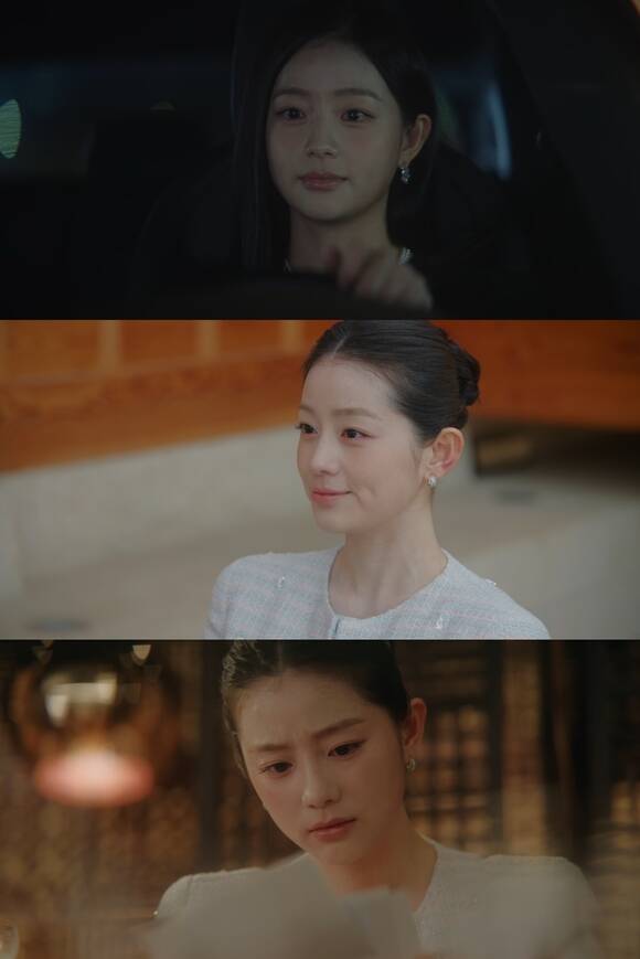 채서안은 '멋진 신세계'에서 차세계(허남준 분)과의 정략결혼을 위해 물불 가리지 않는 모태희 역으로 극을 이끌었다. /방송 화면 캡처