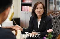  언론중재위원회 방문한 전은수 의원 [포토]