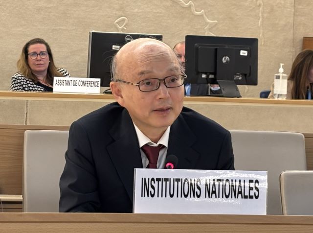 안창호 국가인권위원장이 18일