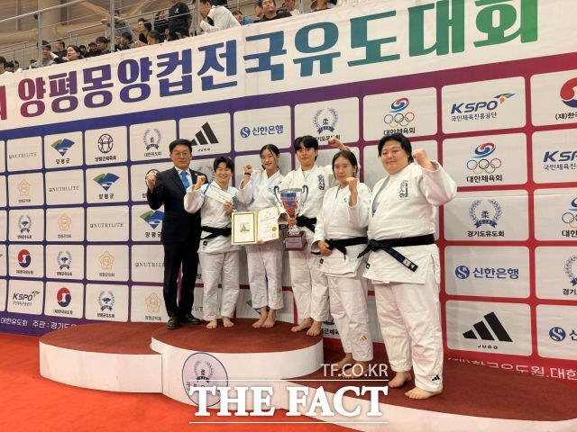 순천시청 유도팀이 제5회 양평몽양컵 전국유도대회에서 총 4개의 메달을 획득했다./순천시