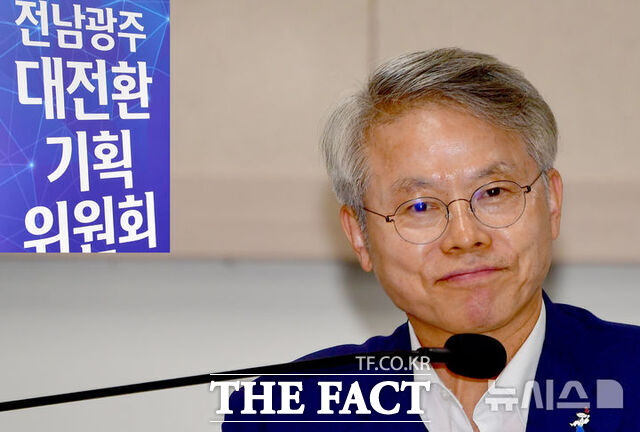 민형배 전남광주통합특별시장 당선인 /뉴시스