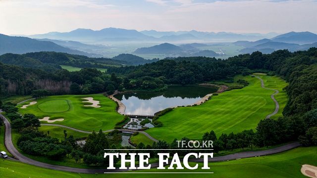 순천시 상사면에 위치한 포스코와이드의 27홀 골프장 포라이즌. /포라이즌