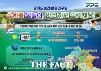  경기도, 여름철 물놀이 안전 위해 계곡·하천 4곳 수질조사 추진