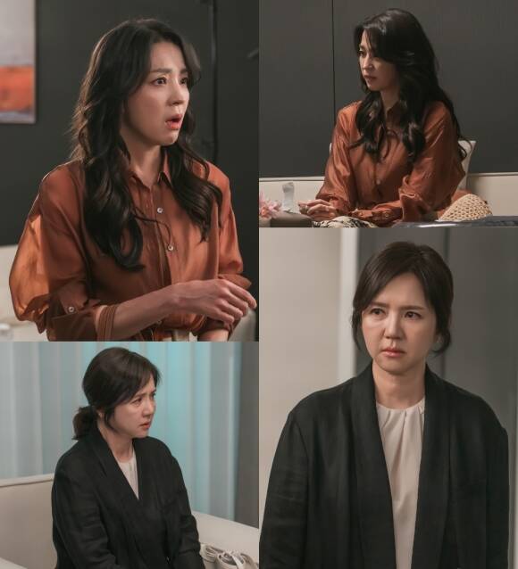 MBC '가족관계증명서' 제작진이 한고은과 임지은의 맞대면 스틸을 공개했다. /MBC