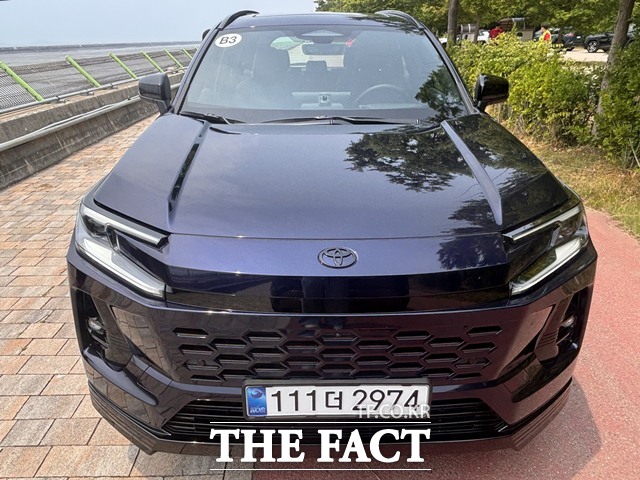 올 뉴 RAV4 HEV 리미티드 전면. /인천=황지향 기자