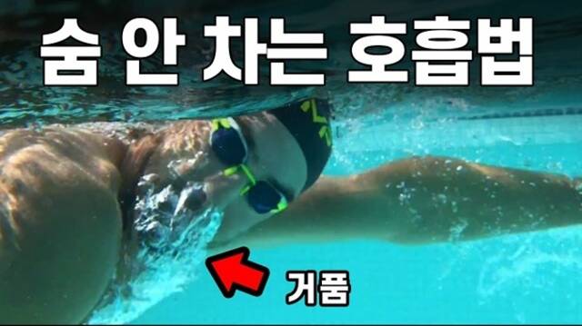신코치 Romantic Swim은 호흡과 발차기 등 수영 초보자들이 자주 겪는 어려움을 단계별로 분석해 정확한 교정 포인트를 짚어준다. /유튜브 채널 신코치 Romantic Swim 영상 캡처