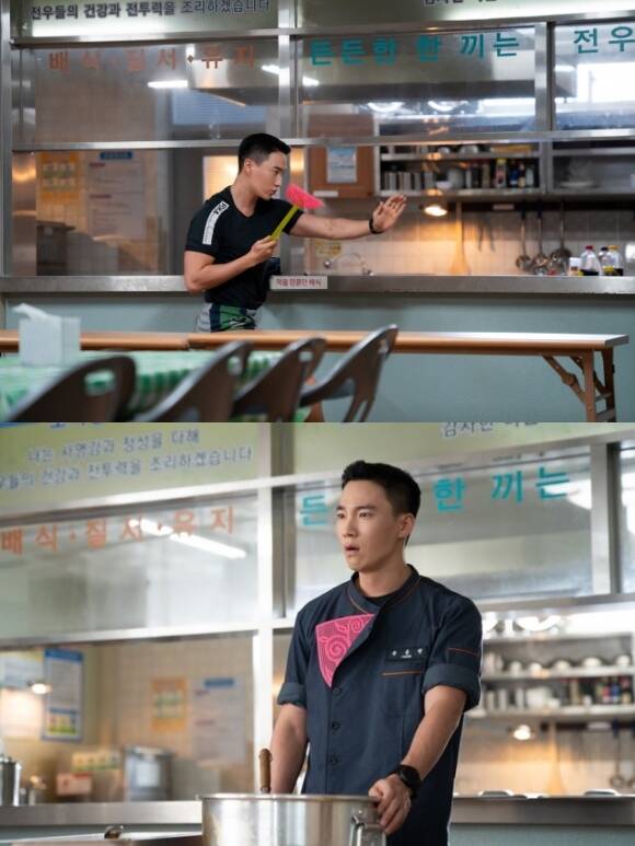 배우 이홍내가 함께 호흡을 맞춘 박지훈에 대한 칭찬을 아끼지 않았다. /티빙