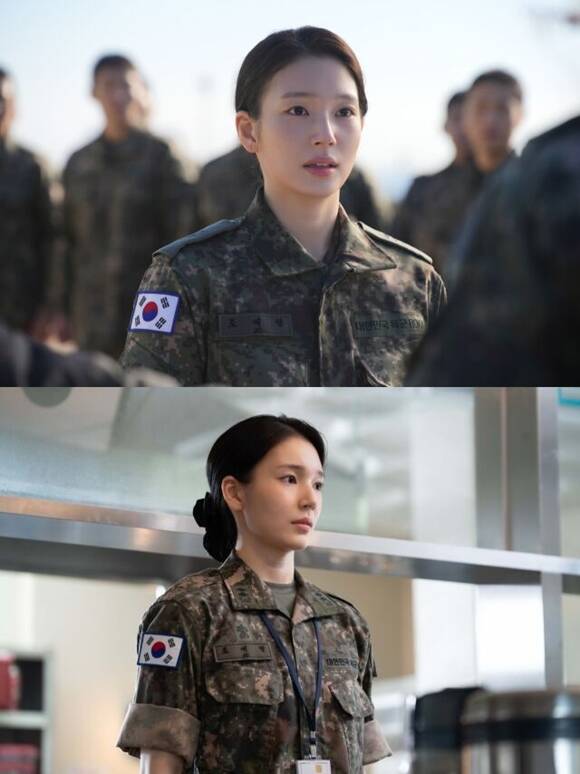 한동희는 '취사병'에서 강림소초장 조예린 역으로 극을 이끌었다. /티빙