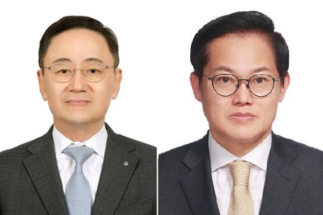 신영증권은 지난 19일 이사회를 열고 김대일(오른쪽부터) 사장을 신임 대표이사로 선임했다. 김 신임 대표는 앞서 6개월간 단독대표를 맡고 있던 금정호 대표와 함께 각자대를 맡는다. /신영증권